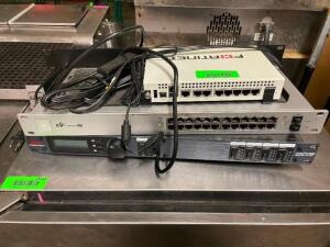 DESCRIPTION: (3) ASSORTED ROUTERS AND SWITCHES. ADDITIONAL INFORMATION SEE ADDITIONAL PHOTOS THIS LOT IS: ONE MONEY QTY: 1