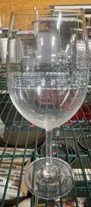 DESCRIPTION: (12) WINE GLASSES THIS LOT IS: SOLD BY THE PIECE QTY: 12