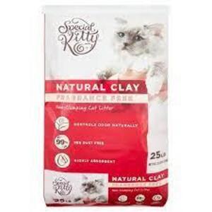 (1) BAG OF NATURAL CLAY CAT LITTER