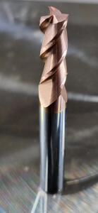 (1) SOLID CARBIDE SQ END MILL