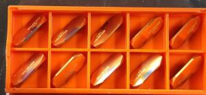 (40) CARBIDE GROVING INSERTS