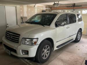 2005 Infiniti QX56 Multipurpose Vehicle (MPV), VIN # 5N3AA08C85N808593