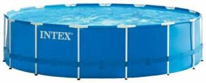 DESCRIPTION (1) INTEX METAL FRAME POOL SET BRAND/MODEL 28253EH ADDITIONAL INFORMATION BLUE/VINYL/RETAILS AT $1,489.99 SIZE 18' X 48" THIS LOT IS ONE M