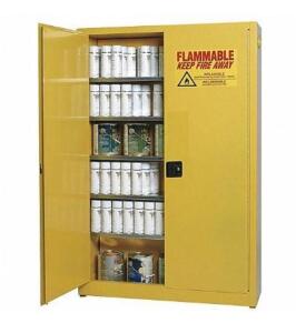 DESCRIPTION (1) EAGLE AEROSOLS CABINET BRAND/MODEL YPI-77 ADDITIONAL INFORMATION YELLOW/CAPACITY: 30 GAL/RETAILS AT $1,722.97 SIZE 65"H X 43"W X 12"D