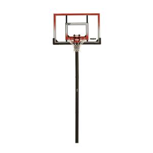 DESCRIPTION (1) LIFETIME IN-GROUND BASKETBALL HOOP BRAND/MODEL 71799 ADDITIONAL INFORMATION SHATTERPROOF/ADJUST SYSTEM/RETAILS AT $329.99 SIZE 50"L X