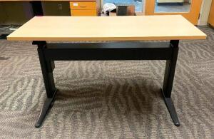 (2) 58" X 23" ADJUSTABLE HEIGHT STANDING DESK