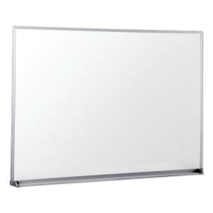 DESCRIPTION (1) UNIVERSAL DRY ERASE BOARD BRAND/MODEL UNV43624 ADDITIONAL INFORMATION MELAMINE/SATIN-FINISHED/RETAILS AT $47.99 SIZE 48" X 36" THIS LO