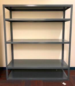 5-TIER METAL SHELVING UNIT