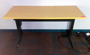 58" X 23" ADJUSTABLE HEIGHT STANDING DESK