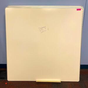 (5) 48" X 48" COMMERCIAL WHITE BOARDS