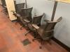 (4) - CT. SET OF ROLLING OFFICE CHAIRS - 3