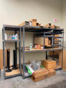 (3) - 8 FT. SHELVING UNITS / MEDIUM DUTY