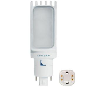 DESCRIPTION (6) LUNERA HELEN LAMP BRAND/MODEL HN-H-G24Q-B-11W-840-G4 ADDITIONAL INFORMATION WHITE/TWIN TUBE ALT/RETAILS AT $11.59 EACH SIZE 5.3"L X 1.