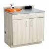 (1) 2 DOOR 1 DRAWER BASE CABINET