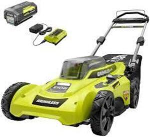 (1) BRUSHLESS BATTERY WALK BEHIND SELF PROPELLED LAWN MOWER