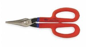 DESCRIPTION (2) CRESCENT WISS DUCKBILL SNIP BRAND/MODEL V10N/A13N ADDITIONAL INFORMATION RED/RUST-RESISTANT/RETAILS AT $21.17 EACH SIZE 10-1/4"/7-1/2"