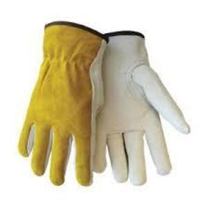 (2) PACKS OF (12) COWHIDE DRIVER GLOVES