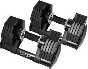 (2) ADJUSTABLE DUMBBELL