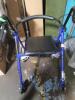 (1) ADJUSTABLE HEIGHT WHEEL ROLLATOR