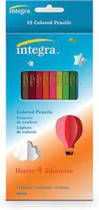 (9) PACKS OF (12) COLORED PIENCILS