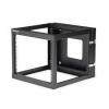 (1) HINGED OPEN FRAME WALL MOUNT SERVER RACK