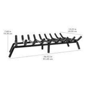 (1) 9 BAR STEEL FIREPLACE GRATE