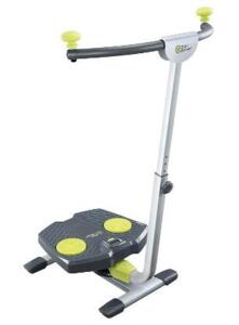 DESCRIPTION (1) TWIST & SHAPE ABS TRAINER BRAND/MODEL BJ-10488 ADDITIONAL INFORMATION GREEN & SILVER/ANTI-SKID/RETAILS AT $179.80 SIZE 23.3" X 21.7" X