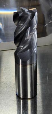 (1) VARIABLE HELIX CARBIDE SQ. END MILL