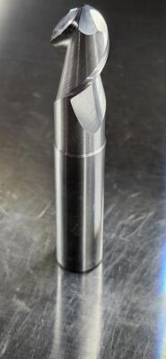 (3) HIGH PERFORMANCE CARBIDE BALL END MILL