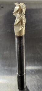 (1) SOLID CARBIDE 2 FLUTE SQ. ENDMILL