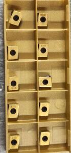 (10) IC808 CARBIDE MILLING INSERTS