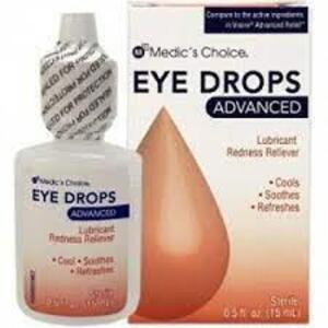 (6) ADVANCED LUBRICANT EYE DROPS