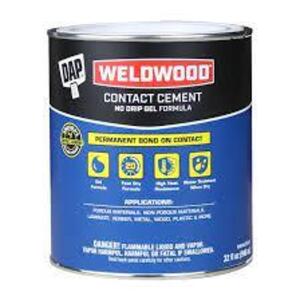 (2) GEL CONTACT CEMENT MULTIPURPOSE ADHESIVE