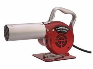 DESCRIPTION (1) MASTER APPLIANCE ELECTRIC HEAT BLOWER BRAND/MODEL AH-751 ADDITIONAL INFORMATION TEMP SETTING: 750F/AIR VOLUME: 47.0 CFM/RETAILS AT $34