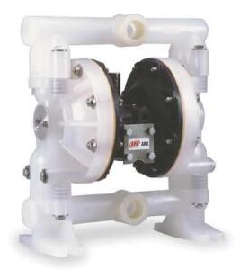 DESCRIPTION (1) ARO DOUBLE DIAPHRAGM PUMP BRAND/MODEL 6661AJ-3EB-C ADDITIONAL INFORMATION AIR OPERATED/CLEAR/47 GPM/RETAILS AT $885.00 SIZE 1"SIZE THI