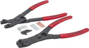 DESCRIPTION (1) PACK OF (2) PROTO PLIERS SET BRAND/MODEL J380 ADDITIONAL INFORMATION COVERS RING RANGE: EXTERNAL 1/4" TO 2"/INTERNAL: 3/8" TO 2"/RETAI