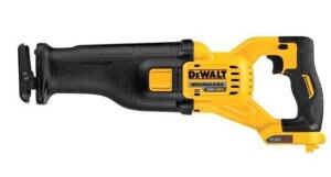 DESCRIPTION (1) DEWALT FLEXVOLT RECIPROCATING SAW BRAND/MODEL DCS388B ADDITIONAL INFORMATION CORDLESS/VARIABLE SPEED TIGGER/RETAILS AT $179.99 SIZE 17