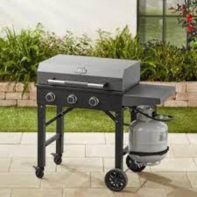 DESCRIPTION: (1) PORTABLE GAS GRIDDLE BRAND/MODEL: EXPERT GRILL RETAIL$: $217.30 EA SIZE: 28 IN QTY: 1