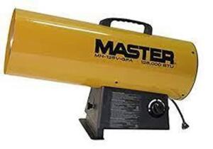 DESCRIPTION: (1) PORTABLE GAS TORPEDO HEATER BRAND/MODEL: MASTER # 32NY60 INFORMATION: YELLOW RETAIL$: $341.43 EA SIZE: 125000 BTU 3125 SQ FT QTY: 1