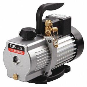 DESCRIPTION: (1) VACUUM PUMP BRAND/MODEL: PRO-SET #406D58 RETAIL$: $323.16 EA SIZE: INLET PORT SIZE 1/2 IN ACME, 1/4 IN AND 3/8 IN FLARE, DISPLACEMENT