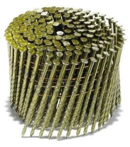 DESCRIPTION (1) PACK OF (9,000) BOSTITCH INDUSTRIAL WIRE-PALLET NAIL BRAND/MODEL FC6DS099BD-PRM ADDITIONAL INFORMATION SCREW PALLET/ROUND HEAD/RETAILS