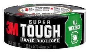 DESCRIPTION: (1) CASE OF (24) ROLLS OF DUCT TAPE BRAND/MODEL: 3M SUPER TOUGH INFORMATION: GRAY RETAIL$: $209.00 EA SIZE: 1.88X45 QTY: 1