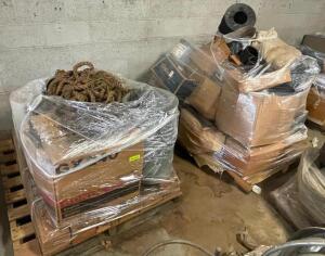 (2) - PALLETS OF ASSORTED ROOFING TOOLS AND MATERIALS