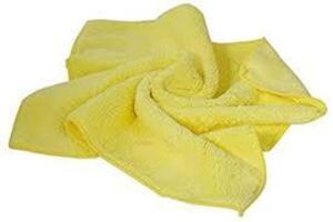 DESCRIPTION: (1) PACK OF APPROX (20) MICROFIBER CLOTHS INFORMATION: YELLOW RETAIL$: $23.00 EA SIZE: 16X16 QTY: 1