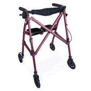 DESCRIPTION: (1) SPACE SAVER ROLLATOR BRAND/MODEL: ABLE LIFE #4250-RR INFORMATION: REGAL ROSE RETAIL$: $200.00 EA SIZE: 36" QTY: 1