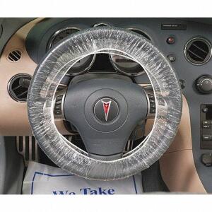 DESCRIPTION: (1) CASE OF (500) STEERING WHEEL COVER BRAND/MODEL: SLIP-N-GRIP #4GYW8 RETAIL$: $103.77 EA SIZE: 24X24 QTY: 1