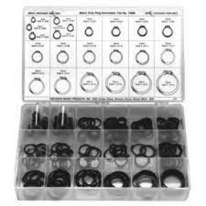 DESCRIPTION: (1) METRIC SNAP RING ASSORTMENT KIT BRAND/MODEL: PRECISION BRAND #381F72 RETAIL$: $100.00 EA SIZE: 295 PCS QTY: 1