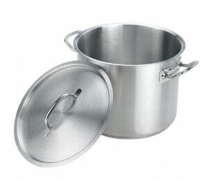 DESCRIPTION (1) CRESTWARE STOCK POT BRAND/MODEL SSPOT08 ADDITIONAL INFORMATION STAINLESS STEEL/CAPACITY: 8 QT/RETAILS AT $32.23 SIZE 10"L X 11"W X 8-1