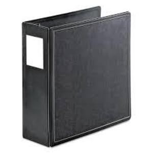 DESCRIPTION: (2) 3 RING BINDER BRAND/MODEL: CARDINAL SUPERLIFE RETAIL$: $13.00 EA SIZE: 3'' LOCKING QTY: 2