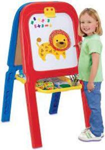 DESCRIPTION: (1) DOUBLE EASEL BRAND/MODEL: GROW N UP CRAYOLA RETAIL$: $70.00 EA SIZE: 3 IN ON QTY: 1